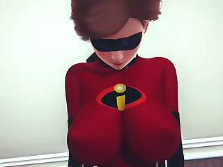Helen Parr rides Zel the Goblin | Incredibles & Interspecies Reviewers Parody